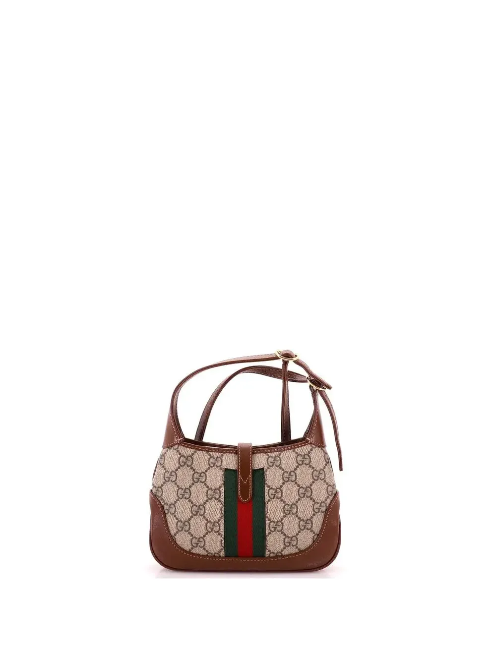 Gucci Jackie Hobo Gg Coated Canvas Mini #331565G15B